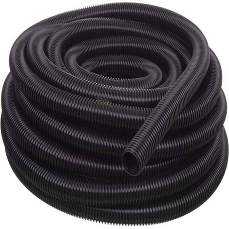 Tuyau d'aspirateur flexible de 10 m de long – diamètre intérieur de 32 mm – en polyéthylène et éthylène – ignifugé et non toxique – pour applications industrielles (1/5)