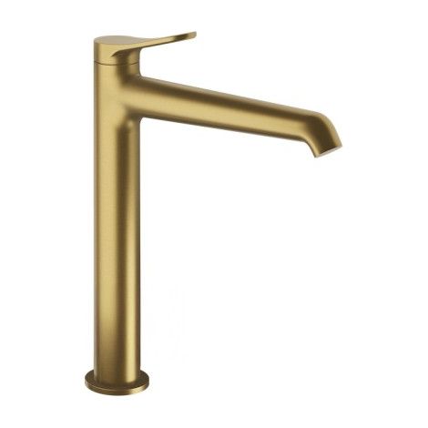 Mitigeur lavabo mi-haut avec vidage up&down® Or Brossé - CRISTINA ONDYNA BT22796P