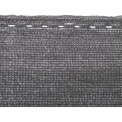 Wind- und Sichtschutzplane 135g/m² in grau 1,2 x 25 m (1/2)