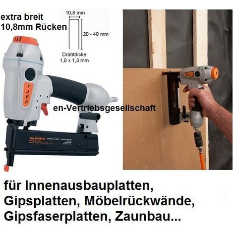 TJEP Klammergerät ES-500/40 20-40mm für Klammern ES-500 Prebena GB Haubold PN 540 KL-20"-"EN10512
