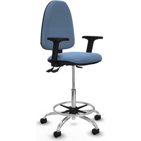 Sedia da Ufficio Piqueras y Crespo B2D05RN Blu cielo Alta (1/5)