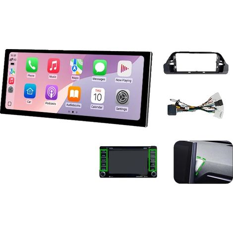 Autoradio, touchscreen, alta compatibilità, compatibile con Toyota RAV4, V5 4G 64G Style A (1/2)