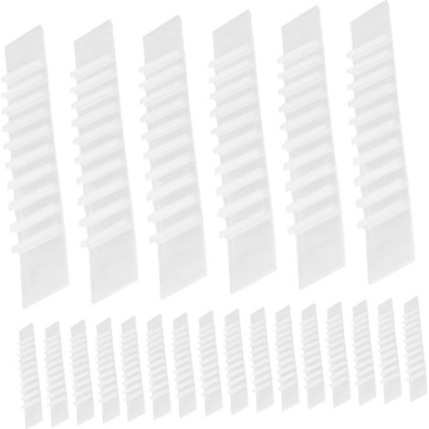 Lot de 100 bandes antidérapantes en silicone pour cintres, jupes et (1/5)