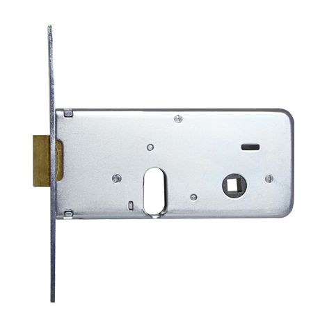 SERRATURA METALLO INFILARE 710 ISEO  B.Q ZINC F.MM 16 C.OVALE M2+SCR H.MM 64 E.MM 60