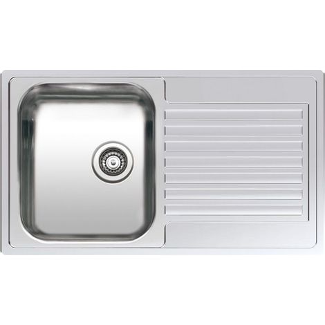 Reginox Clean & Care Einbauspüle Centurio L10 - CC Edelstahl (304) ohne Überlauf (1/5)