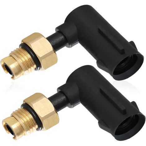 Kit de réparation de coude de suspension pneumatique (2 pièces), compatible avec Grand Cherokee 2011-2020, Dodge Ram 1500 2011-2020, référence : 68084809AA (sans tuyau)