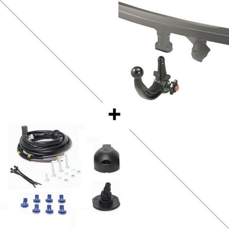 Attelage Opel Meriva A (05/03-02/10) RDSOV + faisceau universel 7 broches (1/5)