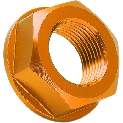 Écrou d'essieu de roue, M20 x P1.5 - Écrou d'essieu de roue de rechange pour YZ250 1999-2021 pour cycle automatique (B (jaune) (1/5)
