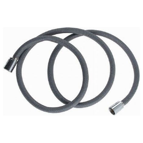 Tubo Per Doccia Flessibile 1.8 Mt Grigio 180 Cm Bagno Laccio Doccetta Box 87285 (1/2)