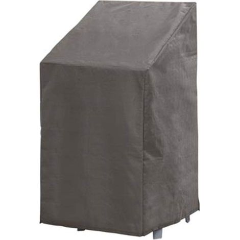 Perel Fodera protettiva per sedie impilabili, per 4-6 sedie impilate, grigia, 66 cm x 95 cm x 133 cm (1/6)
