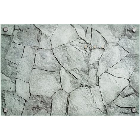 Design-Glas-Memoboard Rock 20 x 60 cm (1/5)