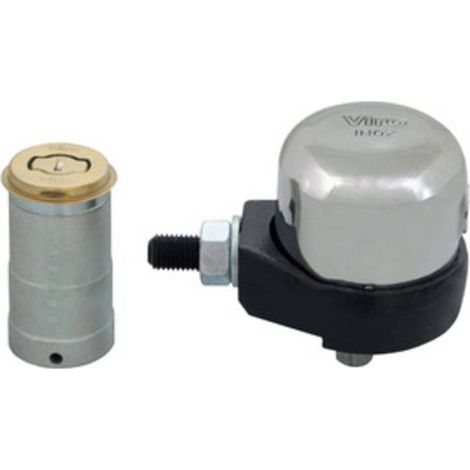 VIRO 4221 LUCCHETTO CAMPANA MONOBL INOX C/ACC
