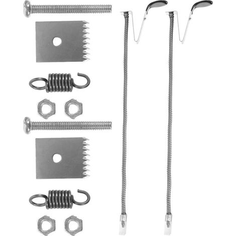 Lot de 4 Poignées de Tiroir Auto-adhésives Noires en Plastique, Grandes Dimensions, sans Perçage, pour Armoires Cuisine, Placards Coulissants et Meubles de Salle de Bain, (1/5)