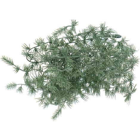 GASPER Weihnachtsgirlande Zeder Grün geeist 158 cm - Kunststoff (1/3)