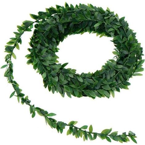 Artificial silk ivy wreath for wedding wall decoration, 7.5 m (1/5)