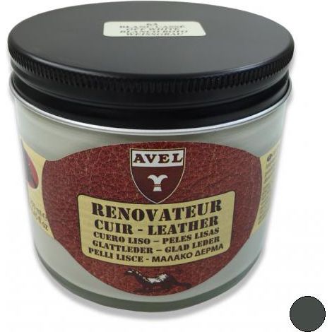 Baume cuir rénovateur gris 275ml Avel (1/4)