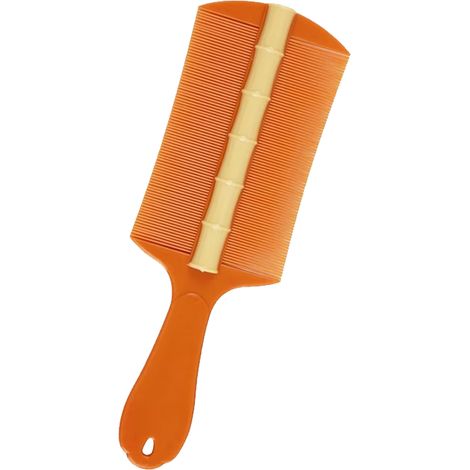 1 Brosse à cheveux double face,poils doux et fermes,bambou naturel,pour nouveau-nés et nourrissons (1/5)