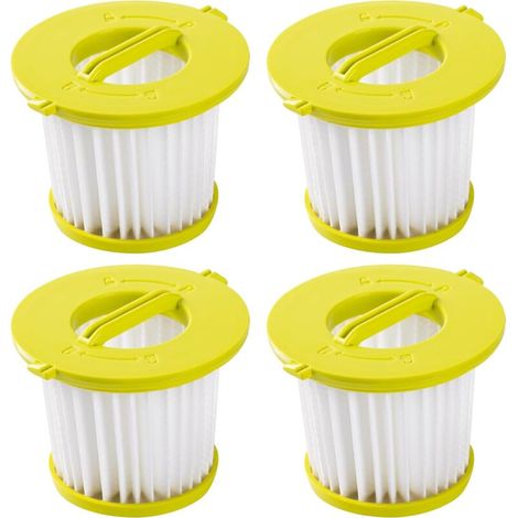 4 pièces Filtre de rechange For Ryobi ONE+ 18 V - Filtre Aspirateur Ryobi PCL700 PCL704 PCL705 (1/4)