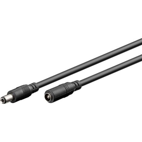 Microconnect MC-DC552510 Kabel de Übertragung Schwarz 10 m