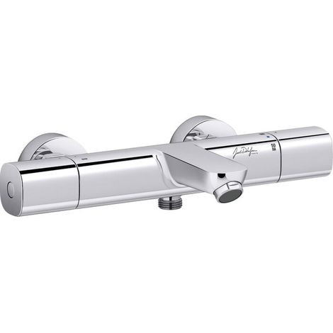Mitigeur de bain-douche mural avec inverseur intégré - Débit 20 L/min - July+ - Jacob Delafon (1/2)