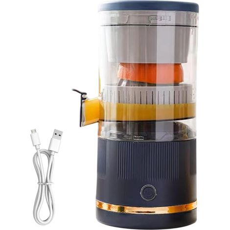 Spremiagrumi elettrico, spremiagrumi elettrico per arance  Spremiagrumi, separazione automatica, spremiagrumi - Contenitore per succhi portatile, spremiagrumi da 7,4 V, spremiagrumi