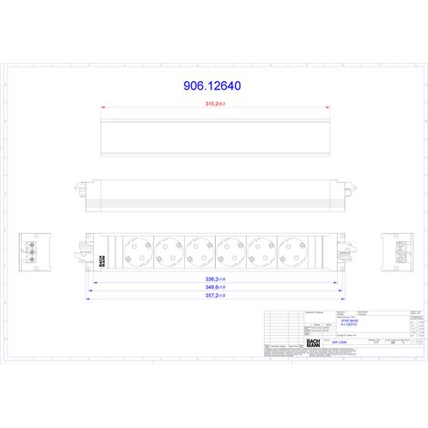BACHMANN STEP BASE 6xCEE7/3, 906.12640