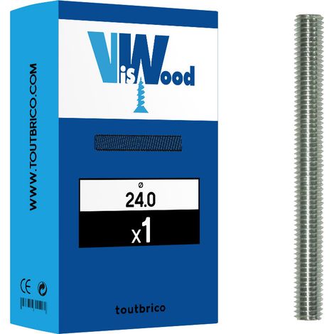 tige filetee zingue 8/8 1m d24 (1/2)