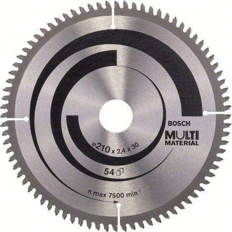 Lama circolare multi-materiale PRO, 210 x 2,5 x 30 mm