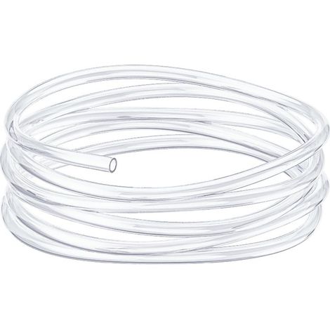 Aquarium Tuyau pour Ligne Aérienne 2 m De Tuyau Standard 4/6 mm pour Pompe à Air pour Aquarium Tuyau Flexible en PVC Pur Tuyau en PVC Pur pour Aquarium, Jardin, Terrarium Et Étang (1/5)