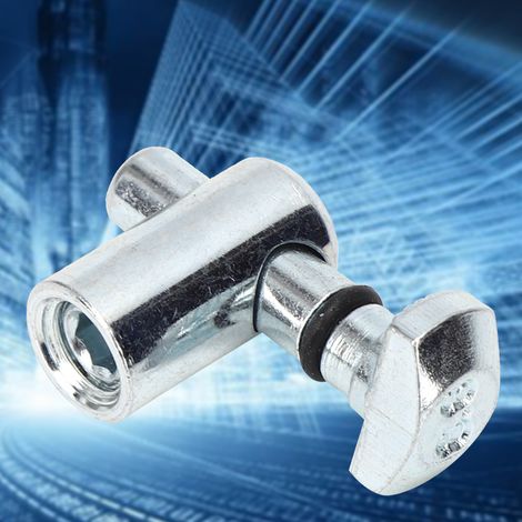 5 pièces équerre de fixation en acier au carbone pour profilé aluminium 30/40 série européenne, angle 90° (1/5)