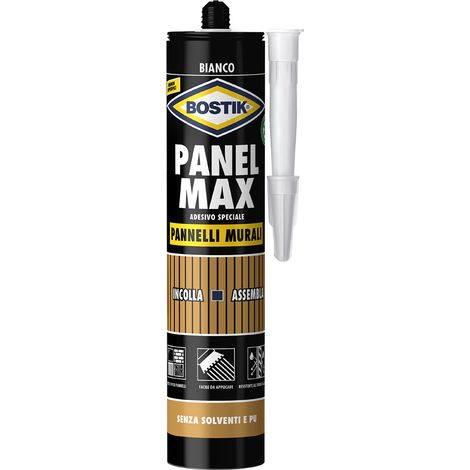 Adesivo Cartuccia Bostik Panel Max Bianco 465 gr