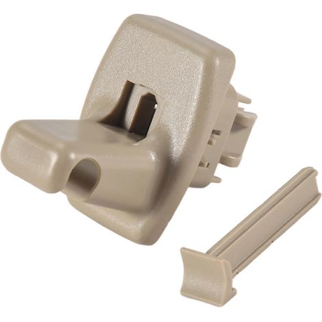 Clip de fixation de pare-soleil côté passager ou conducteur 25840046 pour Chevrolet Express GMC Savana Van 2003-2014 Gris (1/5)