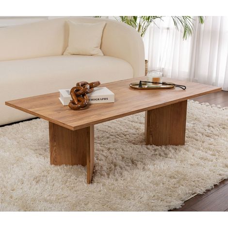 Rechteckig Couchtisch Siban Atlantische Kiefernoptik – 119 x 60