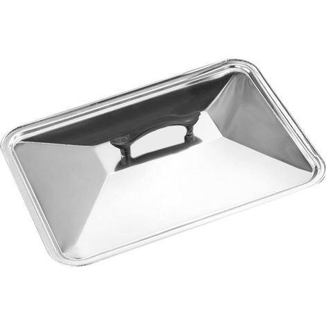 Edelstahldeckel zum Schutz der rechteckigen Schale (1/5)