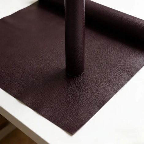 (Marron foncé, 30x300cm) Autocollant en similicuir PU auto-adhésif, imperméable et résistant à l'usure, adapté à la rénovation DIY. (1/5)