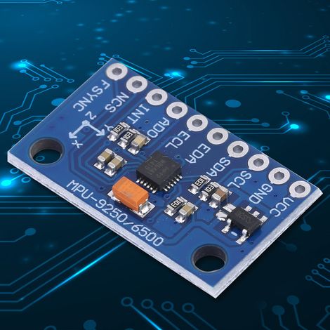 MPU-9250 9-Achsen 16-Bit Gyroskop Beschleunigungs-Magnetsensor 35V für präzise Messungen (1/5)