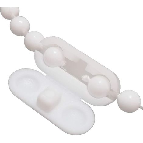 Lot de 20 raccords de chaîne en plastique pour store, store vénitien ou rideau (1/5)