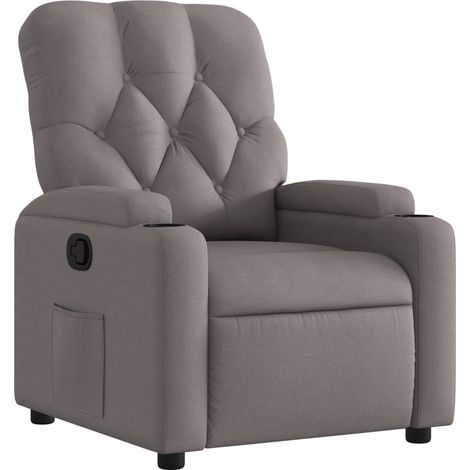 Maison Exclusive - Relaxsessel Taupe Stoff