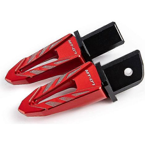 Marchepieds arrière passager pour moto Yamaha MT-07 FZ-07 (2014-2019-2023) - Accessoires de haute qualité (1/5)