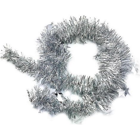 Décoration de Noël : guirlande d'étoiles, guirlande de sapin, guirlande scintillante de 2 m (1/5)