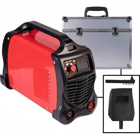 Saldatrice INVERTER ad elettrodo 400 Amp con valigetta in metallo e accessori - Mod. Luxury (1/3)