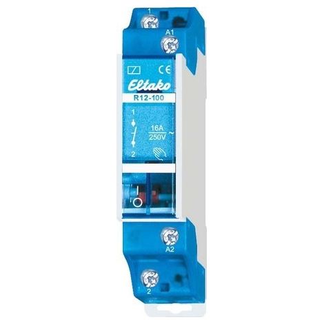 Eltako R12-100-24V CC relé para carril DIN 16A