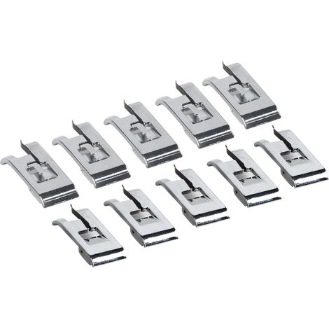 Lot de 10 pieds pour biais, pied presseur en forme de G pour surjeteuse Brother/Singer (1/5)