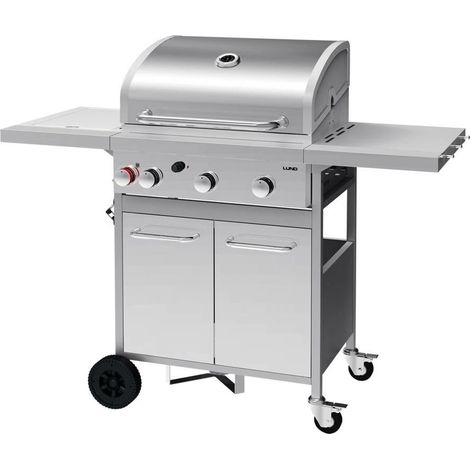 LUND GRILL GAZOWY 3+1 ŻELIWNY RUSZT 12,8KW
