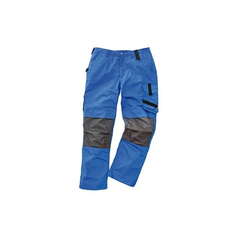 Pantalón de trabajo Campo, Talla 48, azul/gris