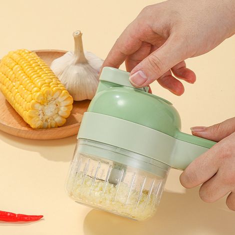 Hachoir à Ail Électrique sans Fil avec Poignée Douce pour Cuisine - Modèle Type1 (1/5)