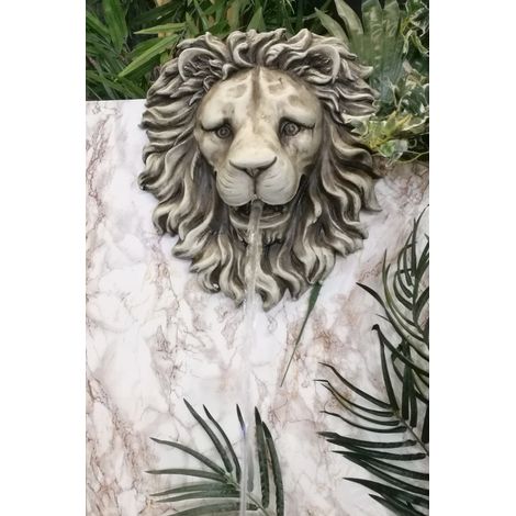 Köhko Wasserspeier Löwenkopf Höhe ca. 37 cm 15001 Wanddekoration