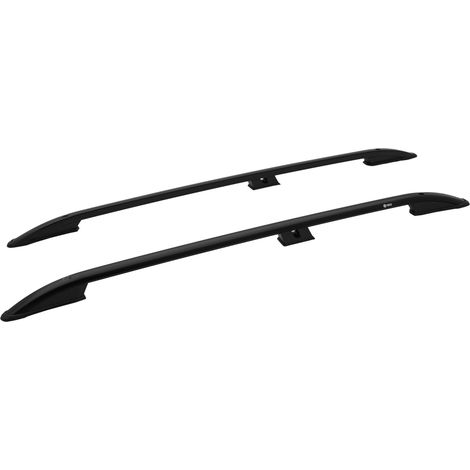 TURTLE kompatibel mit Toyota Land Cruiser Prado (J120) 2002-2009 Dachreling Crown Schwarz (1/5)