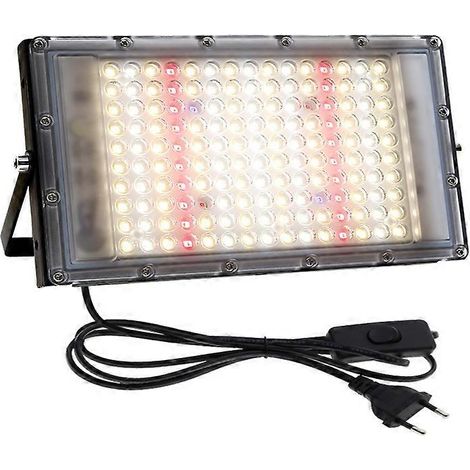 Lampe horticole 300 W, double lentille optique, spectre complet pour la croissance et la floraison des plantes d'intérieur avec UV et IR (1/5)