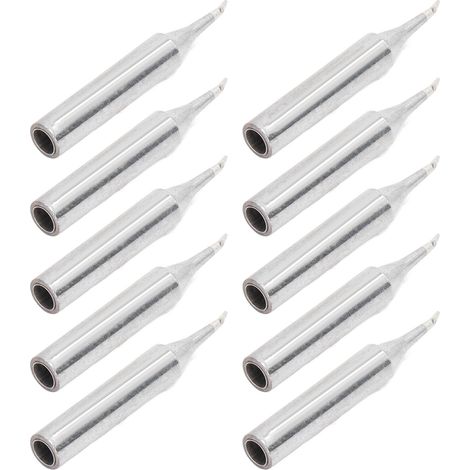 Lot de 10 embouts pour fer à souder universel chauffage interne type IS coude rechange station soudure cuivre sans oxygène (1/5)